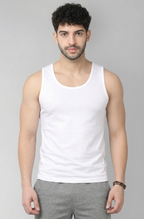 Men’s Premium 100% Cotton Sleeveless Vest Undershirt | Lightweight Soft Innerwear for All Seasons