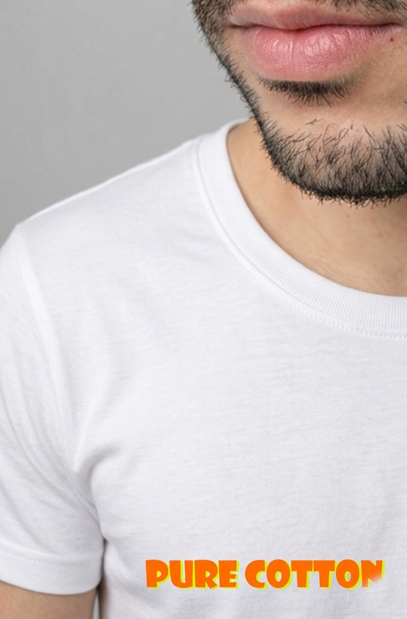Men’s Premium 100% Cotton Sleeves Vest Undershirt | Lightweight Soft Innerwear for All Seasons